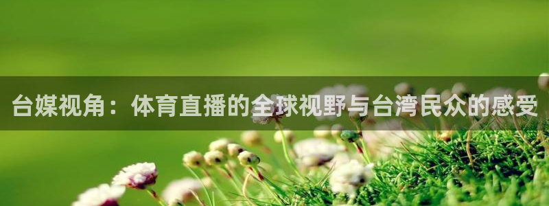 台媒视角：体育直播的全球视野与台湾民众的感受