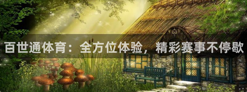 百世通体育：全方位体验，精彩赛事不停歇